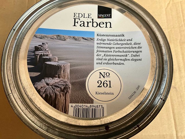 Vincent - edle farben - no.261 kieselstein - 2,5l verf - afbeelding 1 van  2