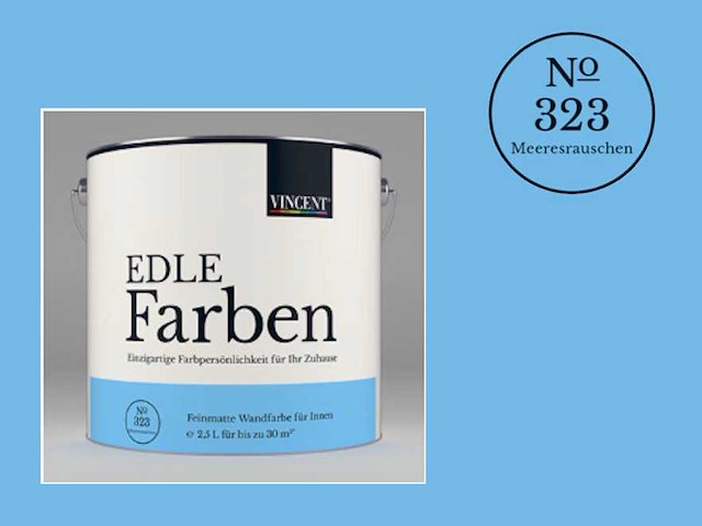Vincent - edle farben - no.323 meeresrauschen - 2,5l verf - afbeelding 1 van  7