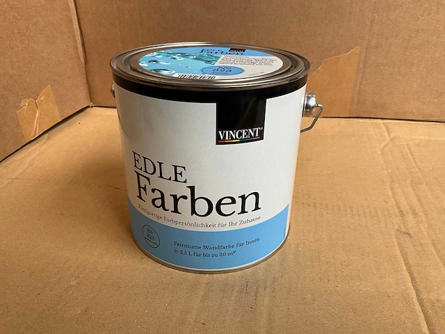 Vincent - edle farben - no.323 meeresrauschen - 2,5l verf - afbeelding 2 van  7