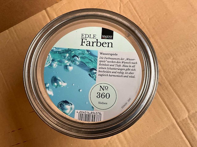 Vincent - edle farben - no.360 südsee - 2,5l verf - afbeelding 4 van  7