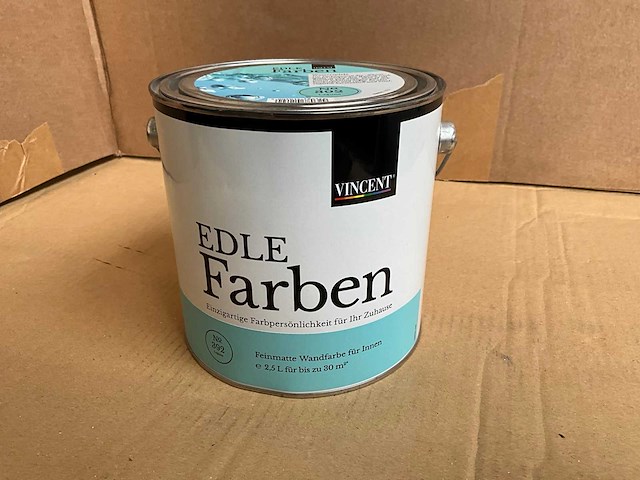 Vincent - edle farben - no.392 lagune - 2,5l verf - afbeelding 2 van  7