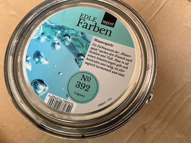Vincent - edle farben - no.392 lagune - 2,5l verf - afbeelding 5 van  7