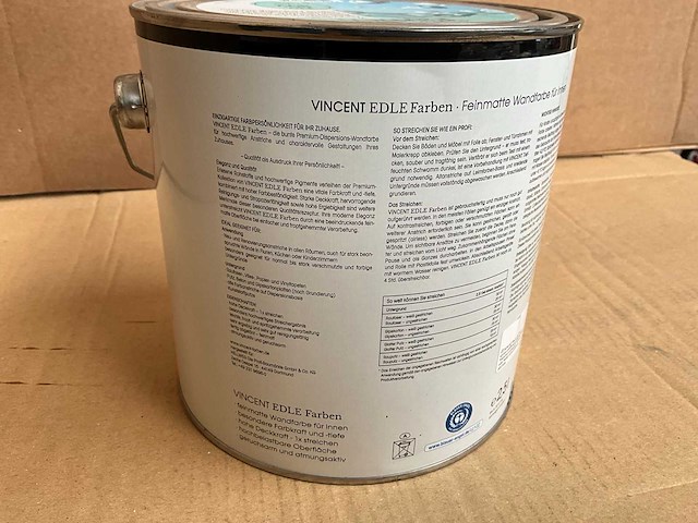 Vincent - edle farben - no.392 lagune - 2,5l verf - afbeelding 6 van  7