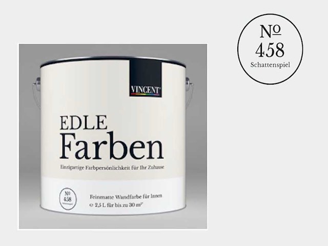 Vincent - edle farben - no.458 schattenspiel - 2,5l verf - afbeelding 1 van  7