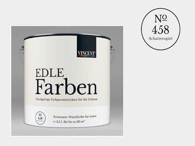 Vincent - edle farben - no.458 schattenspiel - 2,5l verf - afbeelding 1 van  7