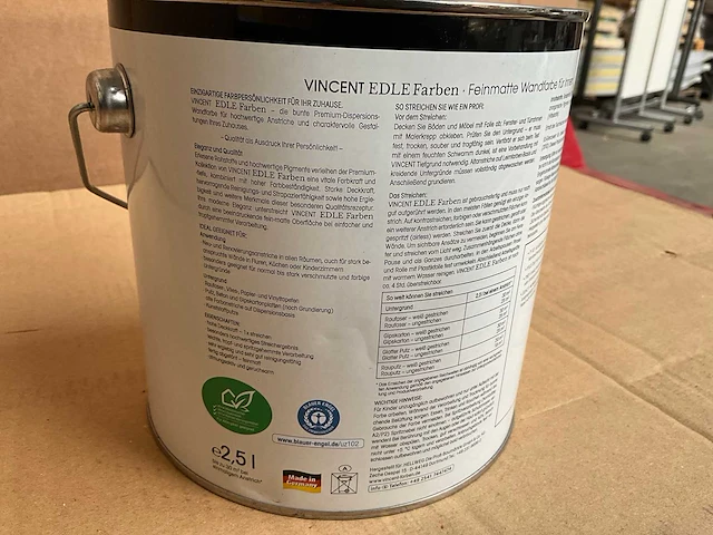 Vincent - edle farben - no.589 wiesengras - 2,5l verf - afbeelding 6 van  7