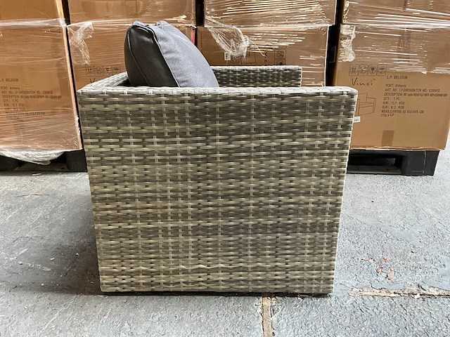 Vinci - lounge-stoel - 1-zits - tuinmeubilair - afbeelding 2 van  4