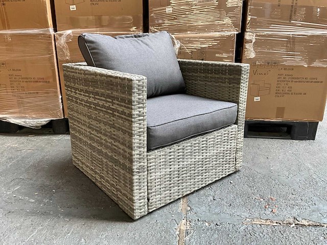 Vinci - lounge-stoel - 1-zits - tuinmeubilair - afbeelding 1 van  2