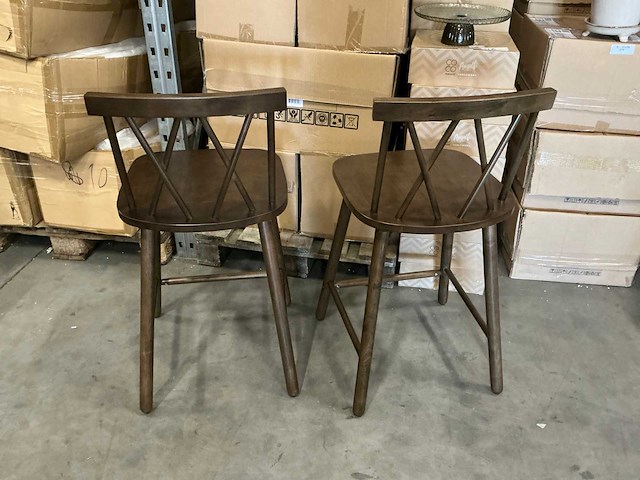 Vind barkrukken zithoogte 61cm (2x) - afbeelding 2 van  3