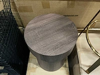 Vind malung high bijzettafel brown h45,5xø35cm - afbeelding 2 van  5