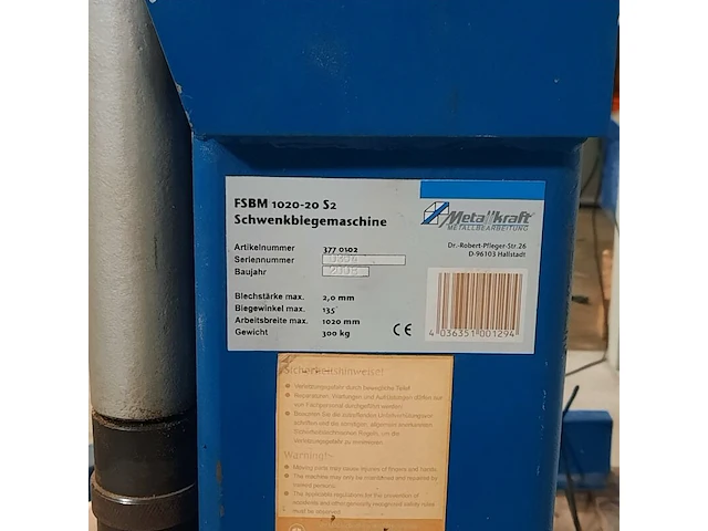Vingerzetbank, metall kraft, 377 0102, 2008 - afbeelding 8 van  10
