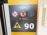 Vinitex / asecos - 2013 - vfs 90.06 r classic - chemiekast - afbeelding 7 van  9