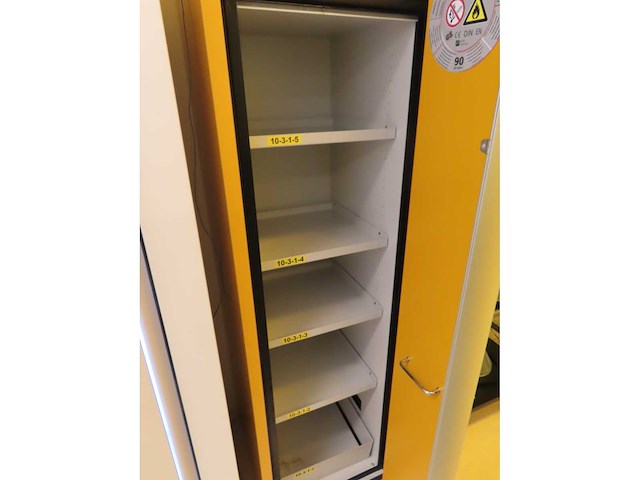 Vinitex / asecos - 2013 - vfs 90.06 r classic - chemiekast - afbeelding 4 van  6