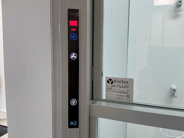 Vinitex laboratorium rookkast - afbeelding 3 van  5
