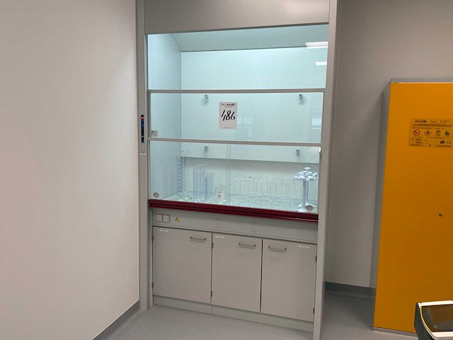 Vinitex laboratorium rookkast - afbeelding 1 van  4