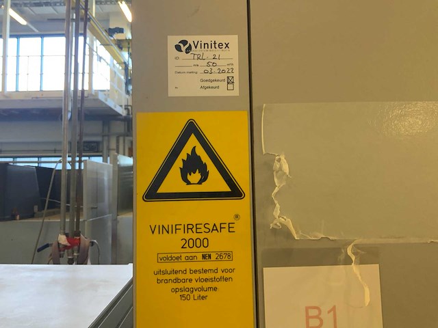 Vinitex trl-21 bioveiligheidskast - afbeelding 3 van  3