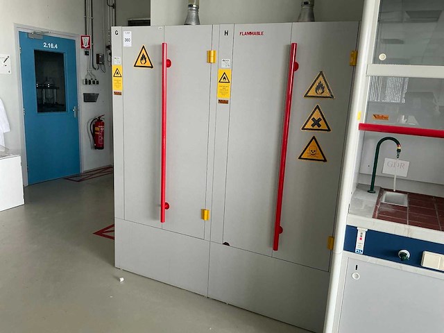 Vinitex vinifiresafe 2000 brandbare vloeistof opslagkast (2x) - afbeelding 1 van  7