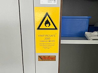 Vinitex vinifiresafe 2000 brandbare vloeistof opslagkast (2x) - afbeelding 5 van  7