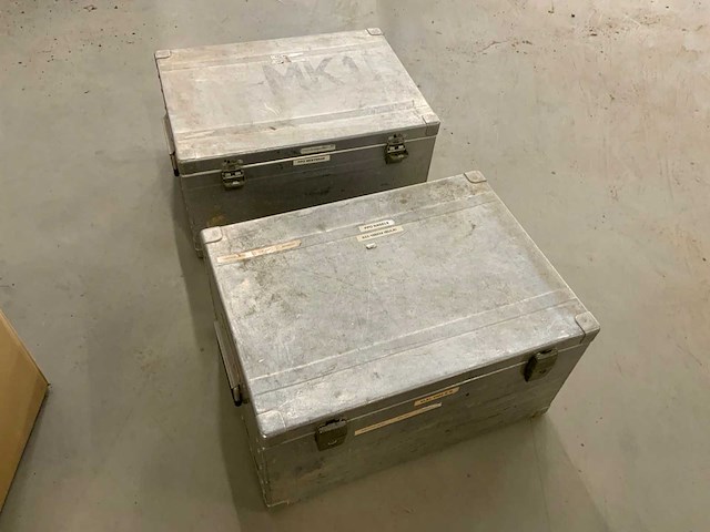 Vink liss aluminium kisten (2x) - afbeelding 3 van  5