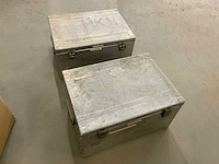Vink liss aluminium kisten (2x) - afbeelding 3 van  5
