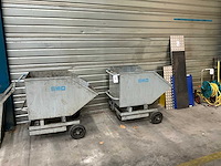 Vink lisse kiepcontainers (2x) - afbeelding 2 van  7