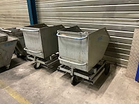 Vink lisse kiepcontainers (2x) - afbeelding 3 van  7