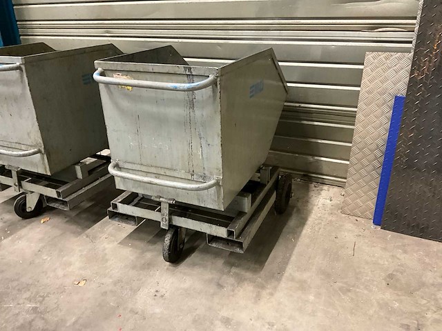 Vink lisse kiepcontainers (2x) - afbeelding 5 van  7