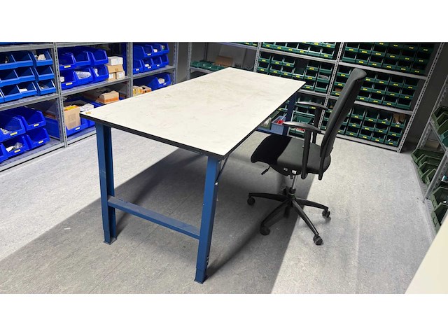 Vink lisse werkbank met bureaustoel - afbeelding 6 van  9