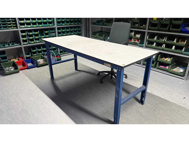 Vink lisse werkbank met bureaustoel - afbeelding 7 van  9