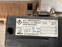 Vink plastics h03001 kunststof lasmachine - afbeelding 4 van  4