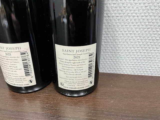 Vins de vienne saint joseph 2021 (2x) - afbeelding 3 van  3