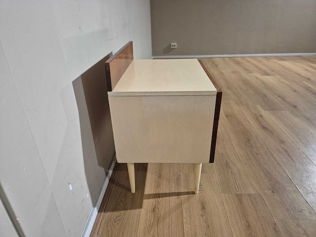 Vintage - design jaren 60/70 - nachtkastje - storage cabinet - afbeelding 4 van  5