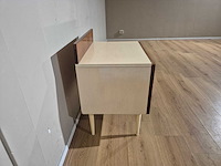 Vintage - design jaren 60/70 - nachtkastje - storage cabinet - afbeelding 4 van  5