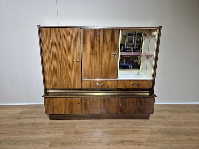 Vintage - jaren 60/70 design - bar cabinet - display cabinet - afbeelding 10 van  11