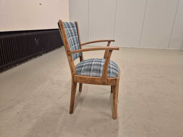 Vintage - teak - eetkamerstoelen - dining chair (5x) - afbeelding 10 van  12