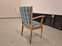 Vintage - teak - eetkamerstoelen - dining chair (5x) - afbeelding 3 van  12
