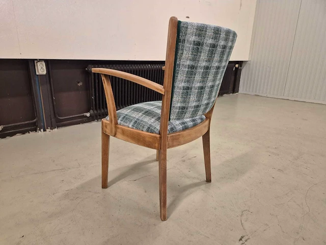Vintage - teak - eetkamerstoelen - dining chair (5x) - afbeelding 4 van  12