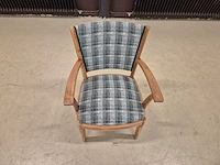 Vintage - teak - eetkamerstoelen - dining chair (5x) - afbeelding 6 van  12