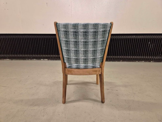 Vintage - teak - eetkamerstoelen - dining chair (5x) - afbeelding 7 van  12