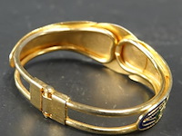 Vintage 1980s cloisonné armband - afbeelding 3 van  5