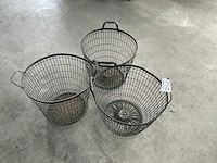 Vintage aardappelmand (3x) - afbeelding 1 van  6