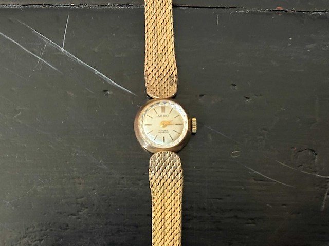 Vintage aero dameshorloge - afbeelding 4 van  4