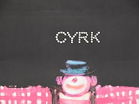 Vintage affiche circus - afbeelding 3 van  4