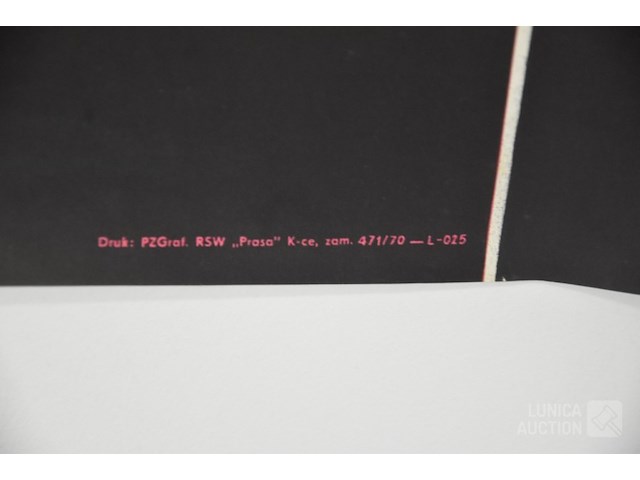 Vintage affiche circus - afbeelding 4 van  4