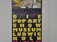 Vintage affiche " expo kunst"