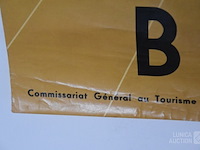 Vintage affiche toerisme hainaut - afbeelding 7 van  9