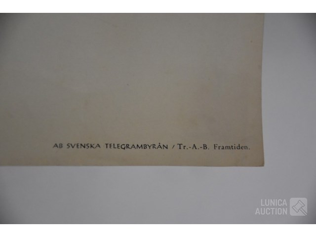 Vintage affiche toerisme - afbeelding 5 van  5