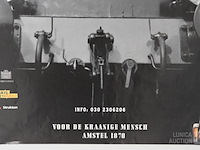 Vintage affiche "treinen" - afbeelding 3 van  3