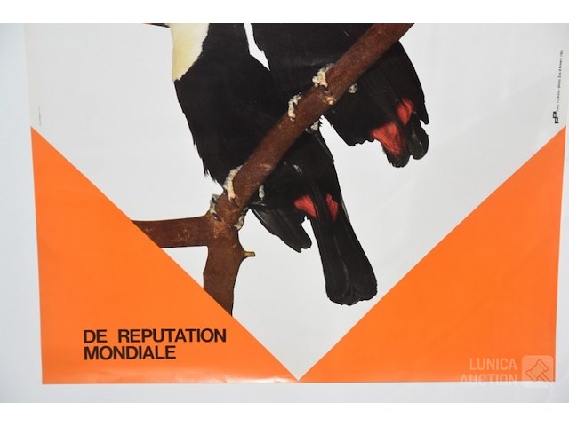 Vintage affiche zoo - afbeelding 3 van  6