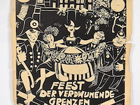 Vintage affiche - afbeelding 1 van  5